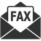 icon fax by email