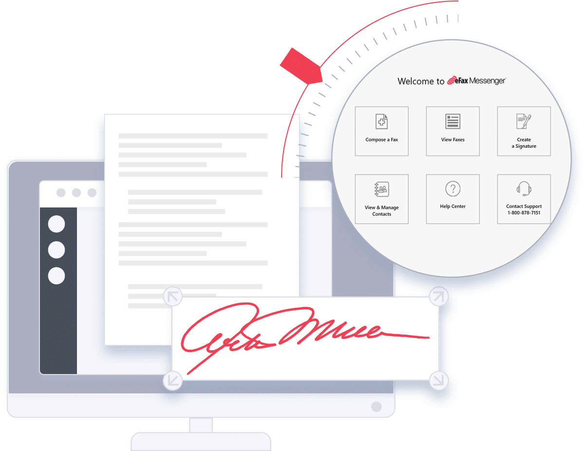 eFax messenger is the simplest way to fax directly from your computer