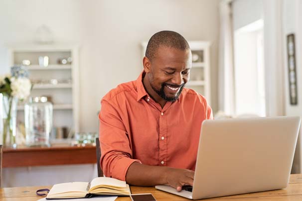 man-laptop-working-home