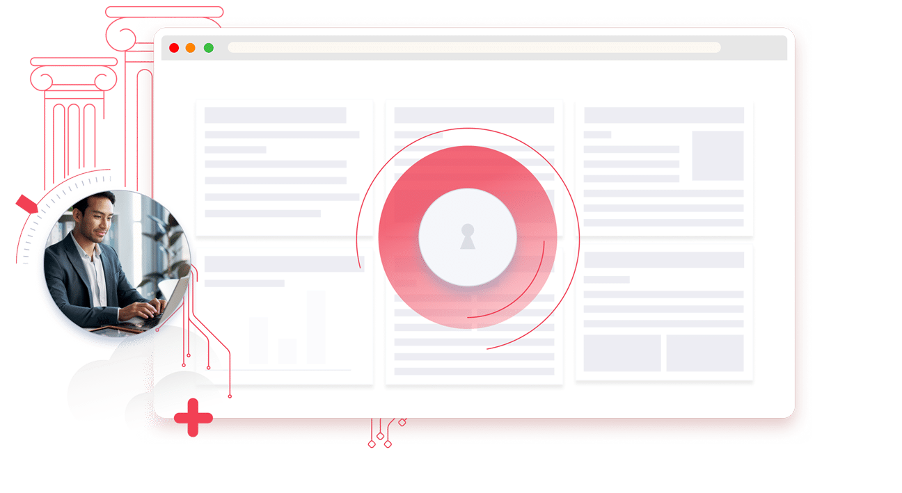 Healthcare provider’s email inbox showing HIPAA-compliant faxes received securely via eFax.