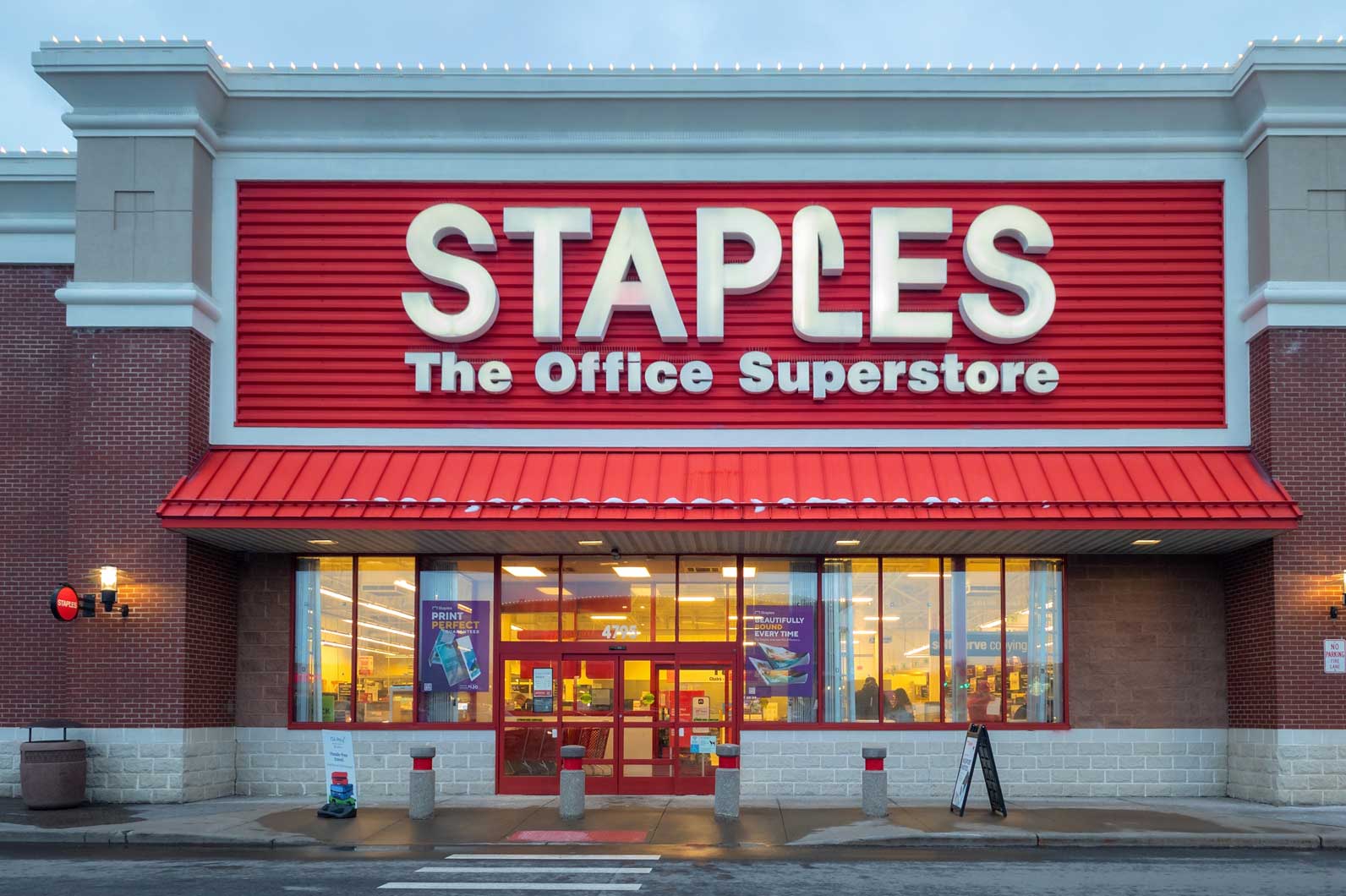 Image showing a Staples store